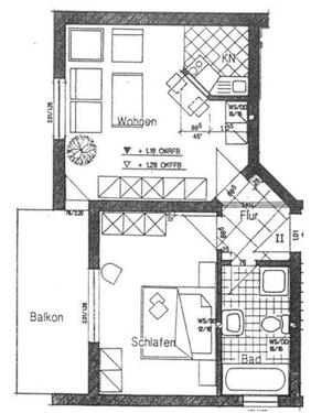 Foto - Etagenwohnung in Marburg zur Miete