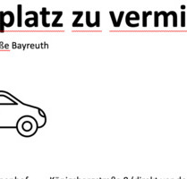 Park Platz Bayreuth Industrie Gebiet