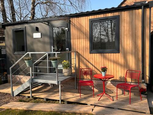 Foto - Tinyhaus, Mobilheim, Small Pod, Fußbodenheizung, winterfest