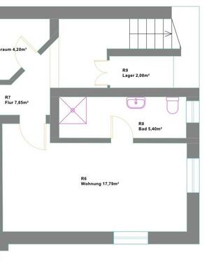 Foto - 1 Zimmer- Küche - Bad mit Stellplatz und Keller Studenten