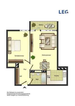 Foto - 3.5 Zimmer Etagenwohnung zur Miete in Bielefeld