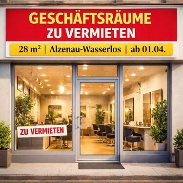 Foto - Ladenfläche Gewerberaum in Alzenau-Wasserlos zu vermieten 28qm