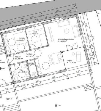 Foto - 3 Zimmer Erdgeschoßwohnung in Pförring