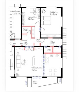 Foto - 3 Zimmer Etagenwohnung zur Miete in Anzing