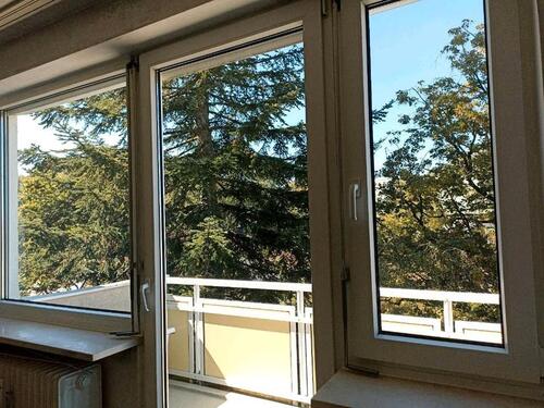 Foto - Wohnung 3. und letzte Etage mit Balkon west unvermietet prov.frei