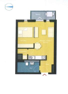 Foto - Möblierte 1,5 Zimmer Wohnung in Bockenheim