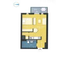 Möblierte 1,5 Zimmer Wohnung in Bockenheim - Frankfurt am Main