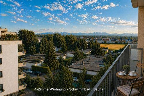 Foto - VERKAUF 4-ZIMMER-WOHNUNG MIT SÜDBALKON, POOL & SAUNA IN OLCHING