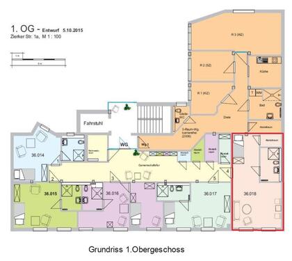 Foto - 1 Zimmer Etagenwohnung in Neustrelitz