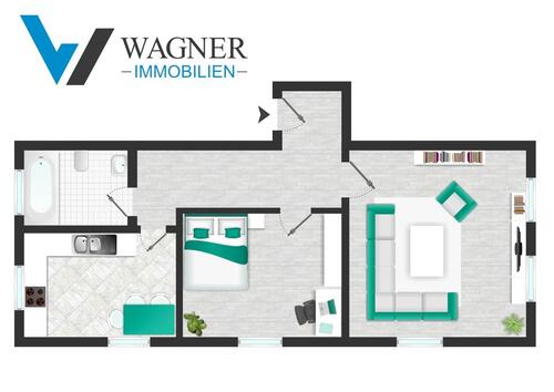 Foto - Etagenwohnung zur Miete in Oberlungwitz