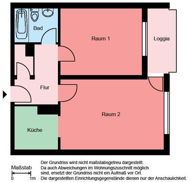Foto - 2 Zimmer Etagenwohnung zur Miete in Iserlohn