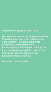 Foto - Nachmieter (Praxisübernahme). Berlin-Köpenick