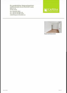 Foto - Erdgeschoßwohnung in Leipzig zur Miete