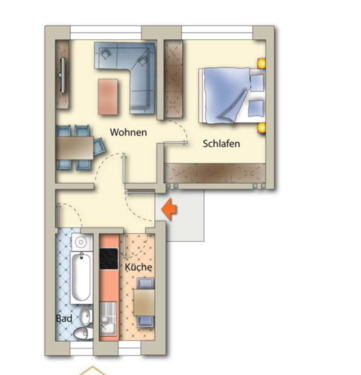Foto - Etagenwohnung in Netzschkau