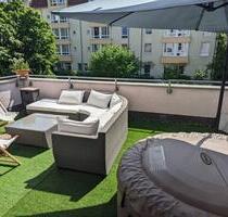 möbliert zentrumsnahe Wohnung mit Sonnenterrasse - Leipzig Südost
