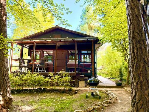 Foto - Modernisiertes Ferienhaus Blockhaus im Wald in der Eifel