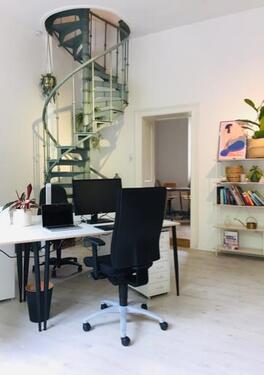 Foto - Arbeitsplatz in kreativer Bürogemeinschaft Altbau Dreimühlenviertel - All-in-Miete