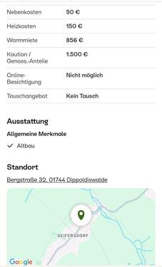 Foto - Etagenwohnung in Dippoldiswalde zur Miete