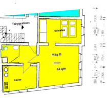 2 Zimmer Wohnung gerne an Firmen oder Ärzte auch Zeitweise - Merseburg
