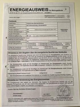 Foto - 3 Zimmer Etagenwohnung zum Kaufen in Braunschweig