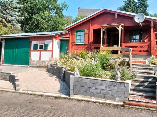 Foto - Ihr Rückzugsort im Grünen BLOCKBOHLENHAUS