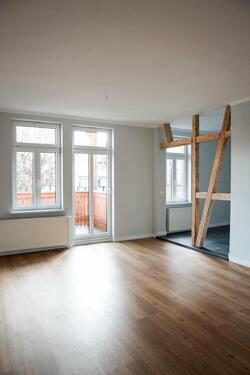 Foto - Wunderschöne, kernsanierte 2-Raum-Whg mit Fachwerk & Südbalkon