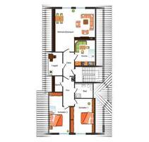 möbilierte helle 3-Zi.-DG-Wohnung mit Balkon inkl. Heizkosten - Simmerath