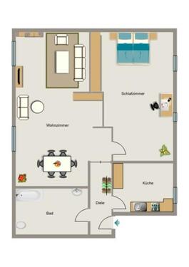 Foto - 2 Zimmer Etagenwohnung zur Miete in Castrop-Rauxel