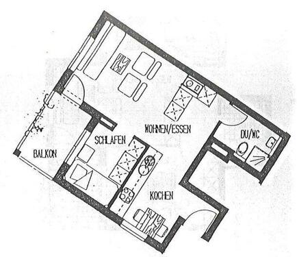 Foto - Etagenwohnung in Mosbach zur Miete