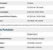 Flughafen Stuttgart Parkplatz (P0) Sommerferien - Ludwigshafen am Rhein Rheingönheim