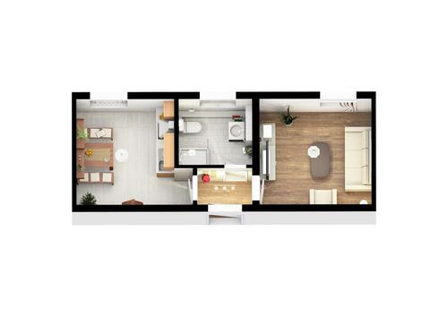 Foto - 1 Zimmer Etagenwohnung zur Miete in Schönebeck (Elbe)