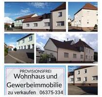 provisionsfrei Wohnhaus und Gewerbeimmobilie - Hermersberg