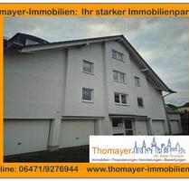 Ruhige 3-Zimmer Dachgeschosswohnung mit großem Balkon und Garage!!! - Braunfels