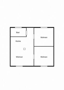 Foto - 3 Zimmer Etagenwohnung zur Miete in Fürth