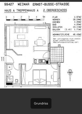 Foto - Etagenwohnung in Weimar