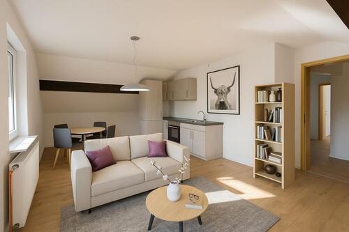 Foto - 3 Zimmer Dachgeschoßwohnung zur Miete in Miltenberg