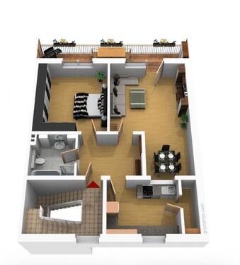 Foto - 2 Zimmer Etagenwohnung zur Miete in Mönchengladbach