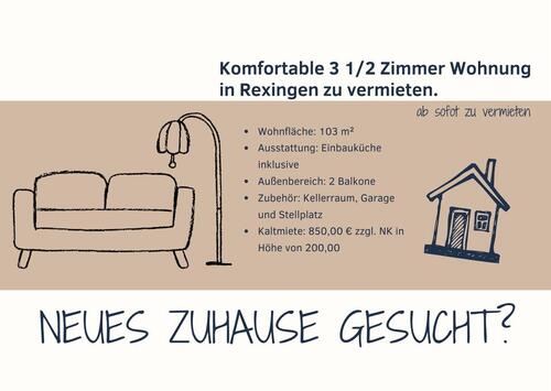 Foto - Helle 3,5 Zimmer Wohnung in Horb-Rexingen