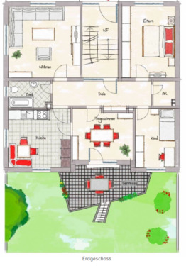 Foto - 12 Zimmer Mehrfamilienhaus, Wohnhaus zum Kaufen in Bergrheinfeld
