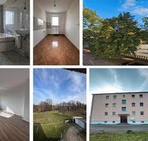 2022 renovierte 3-Raum-WE im 2.OG in freistehendem MFH in grüner + ruhiger Lage, Bad m. F., Einzelgarage mgl. - Eilenburg