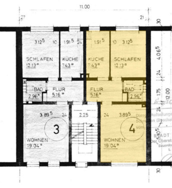 Foto - 2,5 Zimmer-Wohnung in Essen-Frohnhausen (Lüneburger Str. 21)