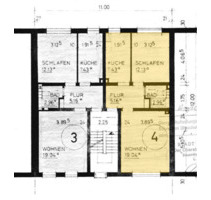 2,5 Zimmer-Wohnung in Essen-Frohnhausen (Lüneburger Str. 21)