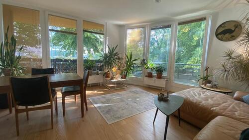 Foto - Möblierte 3 Zimmer-Wohnung mit Balkon für ein Jahr befristet