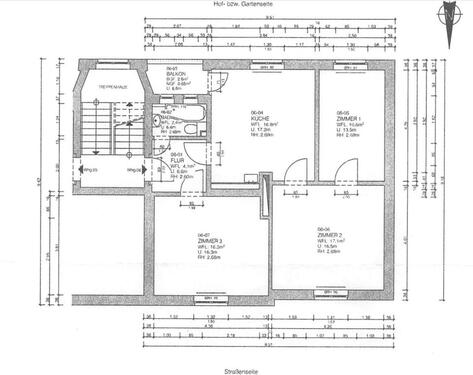 Foto - ANFRAGESTOPP! 3-Zimmer-Wohnung mit Wohnküche & Loggia in Jena Süd