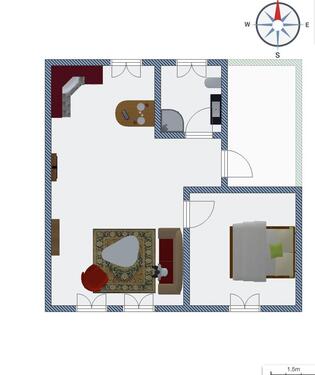 Foto - 2 Zimmer Etagenwohnung in Apolda