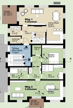 Foto - Dachgeschoßwohnung in Schaafheim zum Kaufen