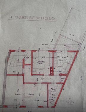 Foto - 2 x 2,5 Zi-Wohnung zur Miete im Zentrum renovierungsbedürftig