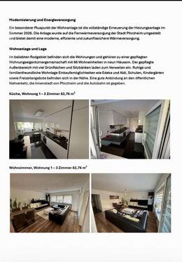 Foto - 3 Zimmer Etagenwohnung in Pforzheim