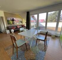 Sonnige 3 Zi. Dachgeschoss-Oase in Arnum: Weitblick m. Wärmepumpe - Hemmingen