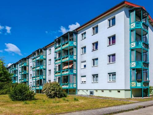 Foto - Bezugsfertige 3-Raumwohnung mit Balkon in Zentrumsnähe